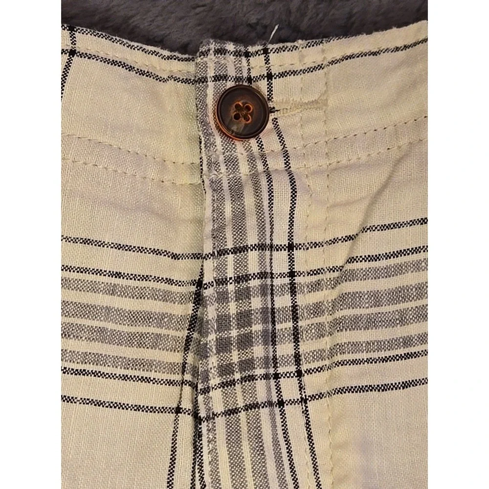 NWT Tommy Bahama Paradise Nation Mens 38 Grey Black Striped Shorts MSRP $98 Luxe